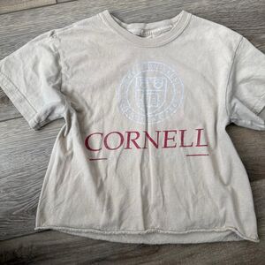 Cornell Cropped Tee